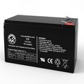 Battery Clerk AJC DSC Alarm Systems Exaltor E1275 Alarm Replacement Battery 7Ah, 12V, F1 AJC-D7S-V-0-186189